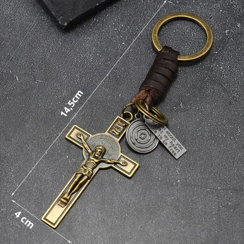 Chaveiro Aliança – Trama Ébano - Catholité