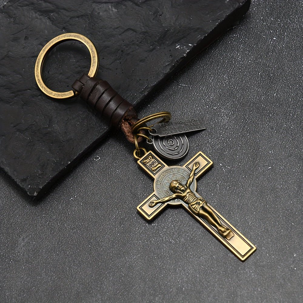 Chaveiro Aliança – Trama Ébano - Catholité