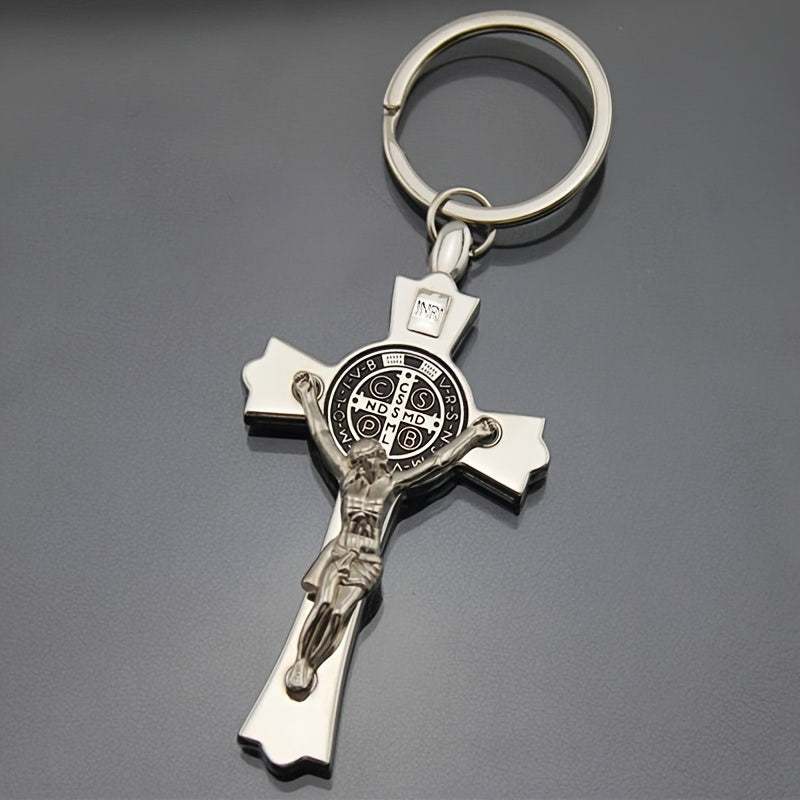 Chaveiro Viae Crux – Metal Industrial - Catholité