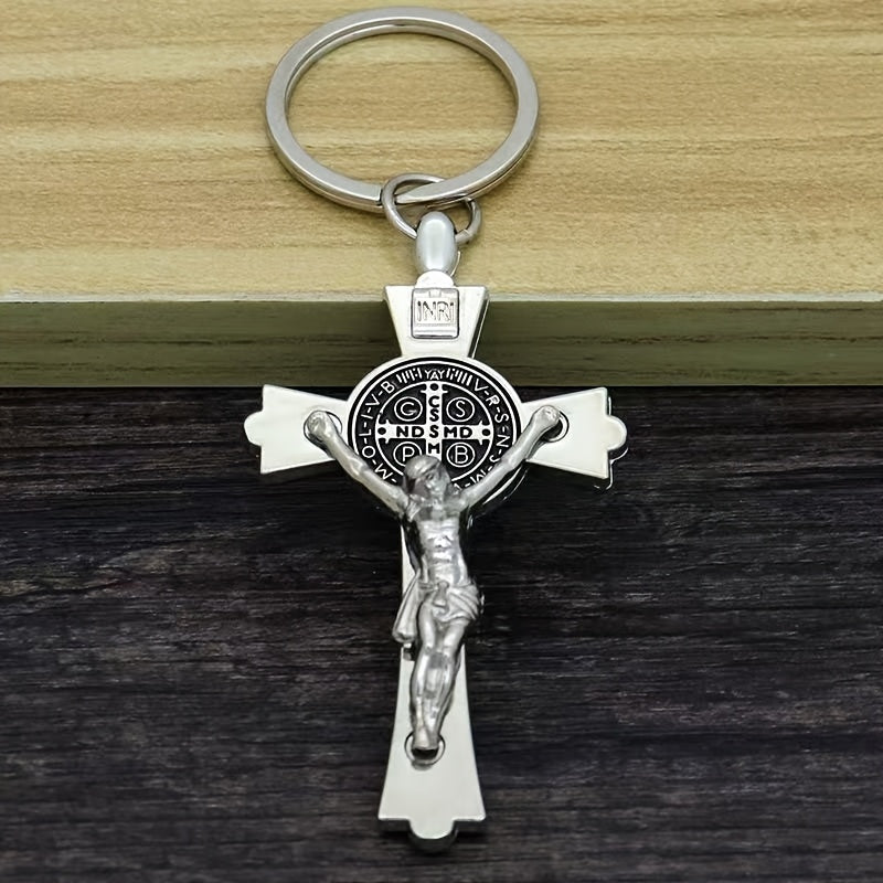 Chaveiro Viae Crux – Metal Industrial - Catholité