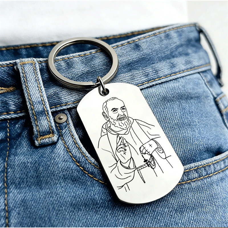 Chaveiro Viae Pietà – São Padre Pio - Catholité