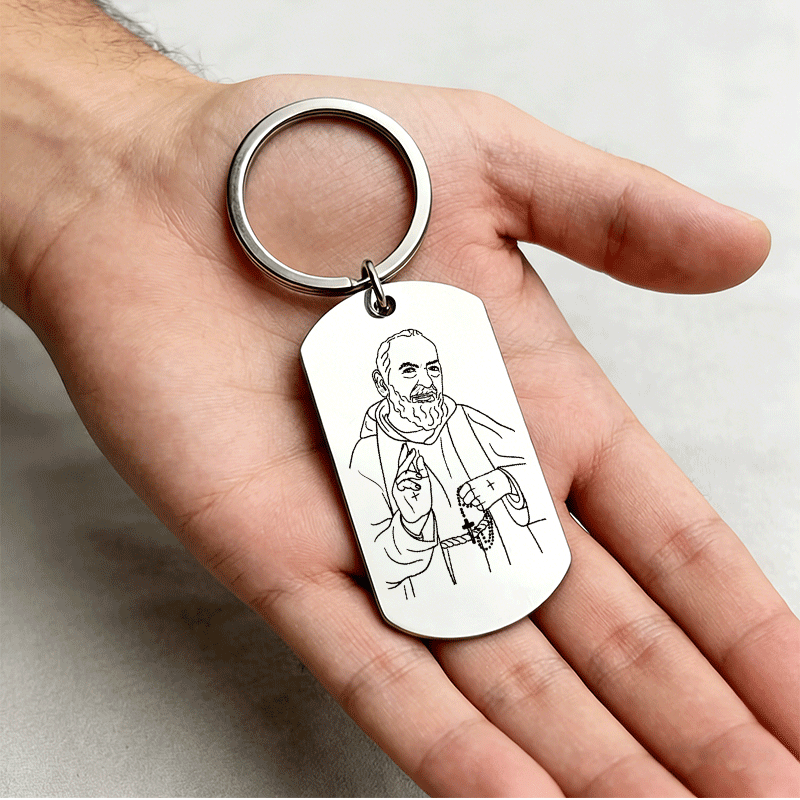 Chaveiro Viae Pietà – São Padre Pio - Catholité