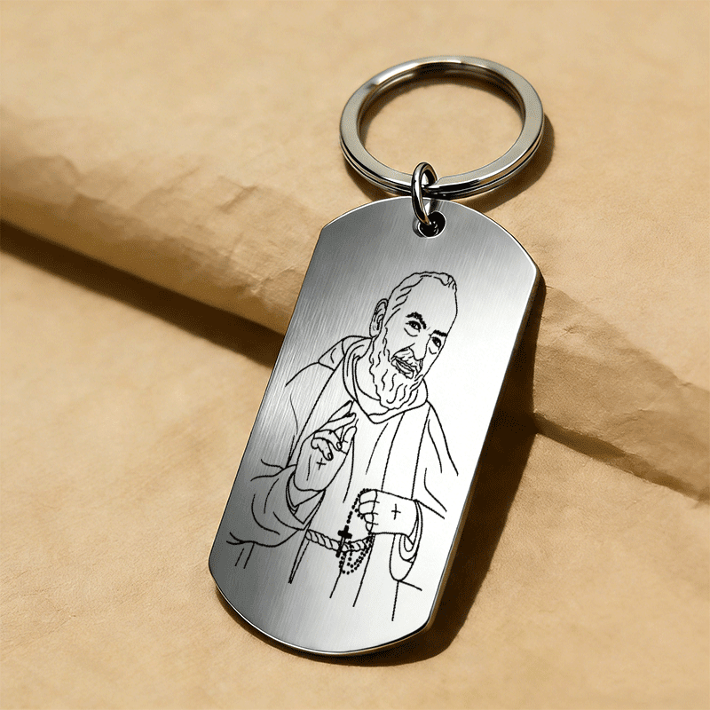 Chaveiro Viae Pietà – São Padre Pio - Catholité