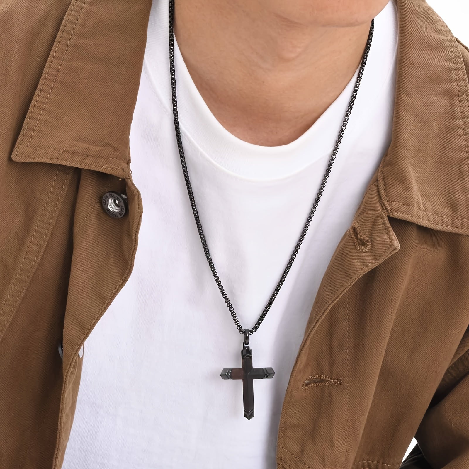 Colar Imago – Aço 316L e Madeira Nobre - Catholité