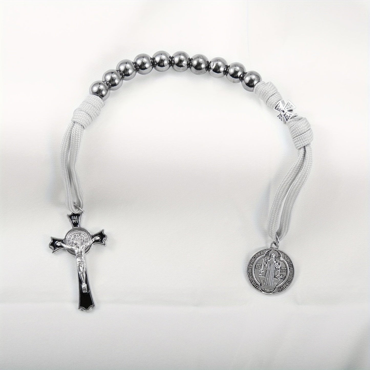 Dezena de Bolso Pureza – Hematita e Alva - Catholité