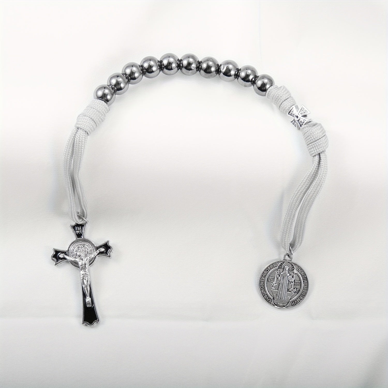 Dezena de Bolso Pureza – Hematita e Alva - Catholité