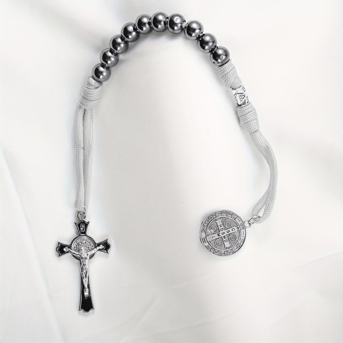 Dezena de Bolso Pureza – Hematita e Alva - Catholité