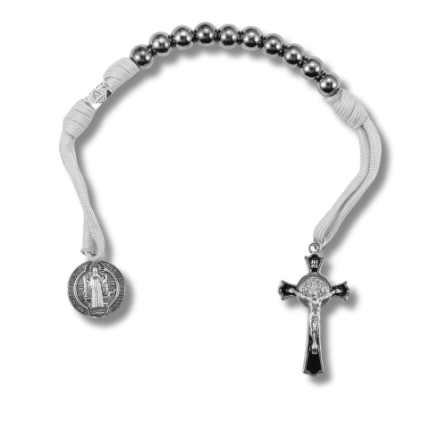 Dezena de Bolso Pureza – Hematita e Alva - Catholité