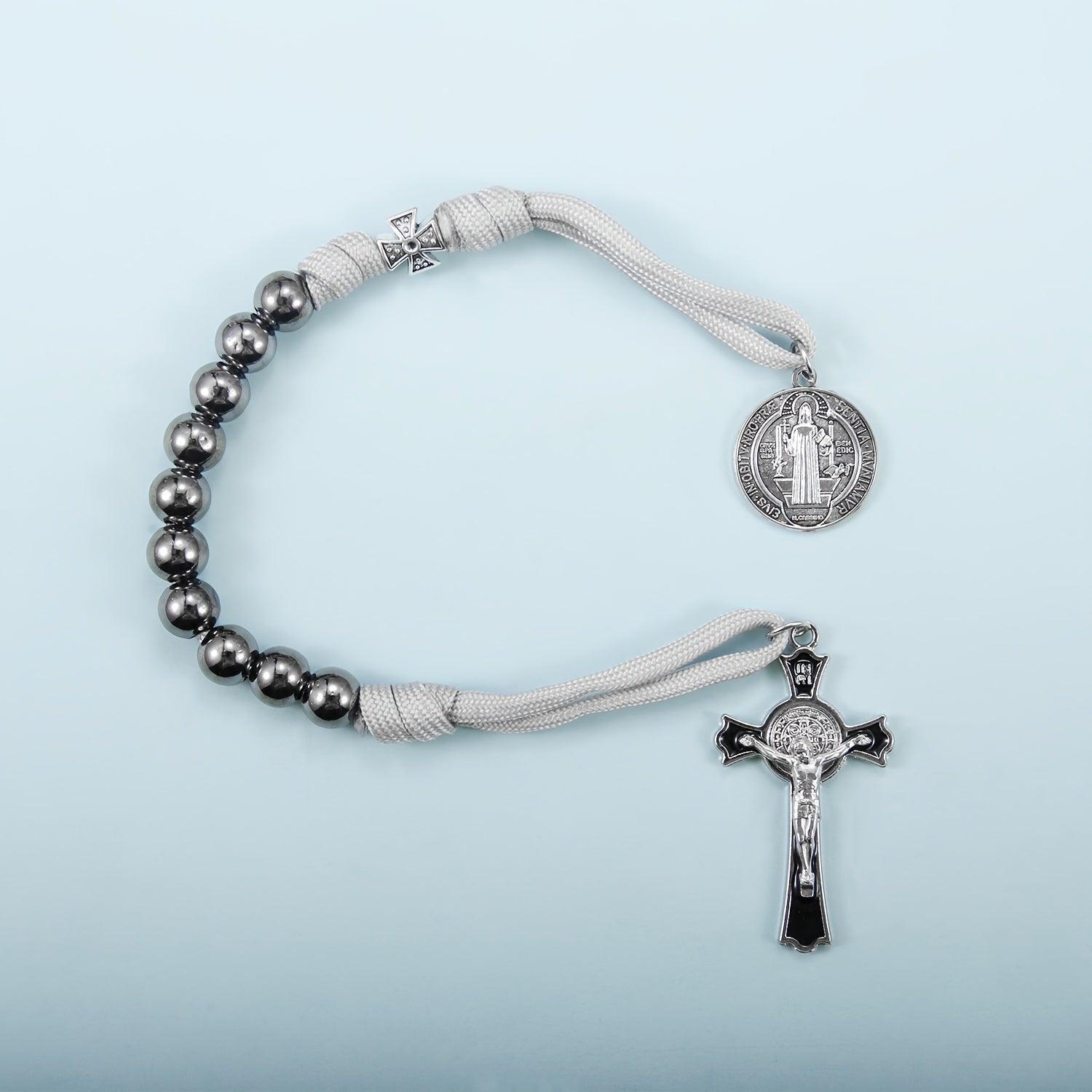 Dezena de Bolso Pureza – Hematita e Alva - Catholité