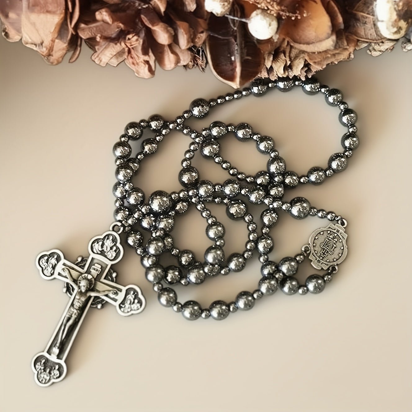 Terço de Combate Mater Mea – Hematita - Catholité