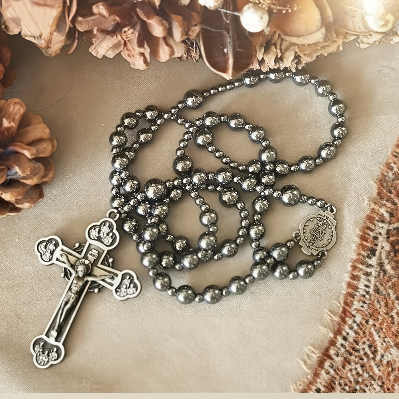 Terço de Combate Mater Mea – Hematita - Catholité