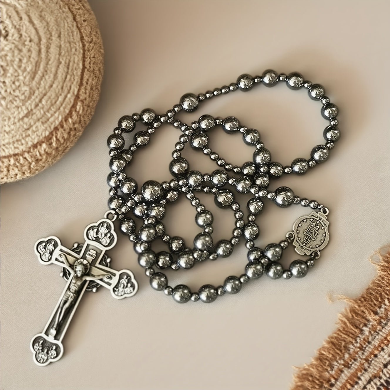 Terço de Combate Mater Mea – Hematita - Catholité