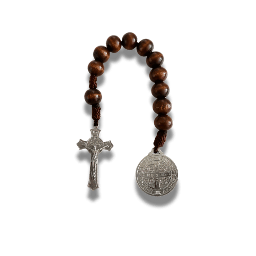 Terço de Pulso Legado – Pinho e São Bento - Catholité