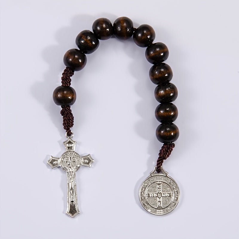 Terço de Pulso Legado – Pinho e São Bento - Catholité