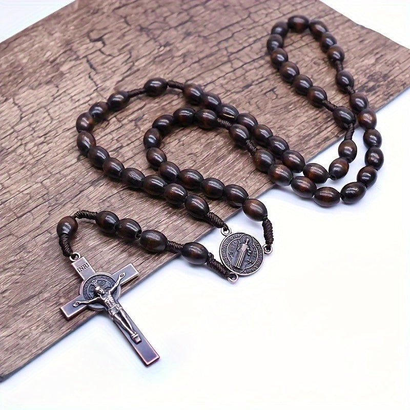 Terço Eremita – Pinho Natural e São Bento - Catholité