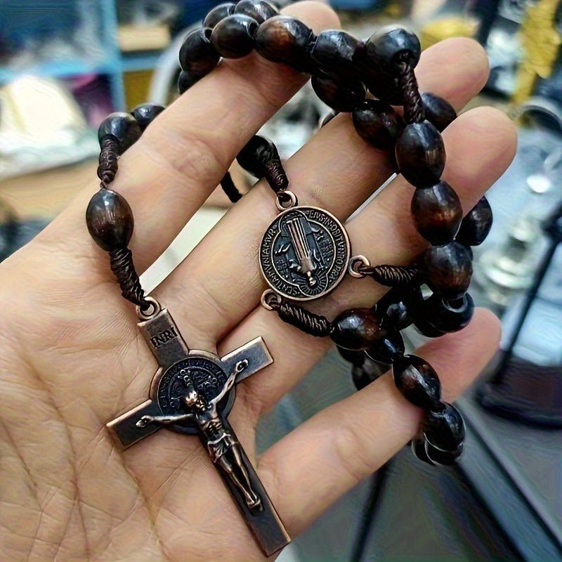 Terço Eremita – Pinho Natural e São Bento - Catholité